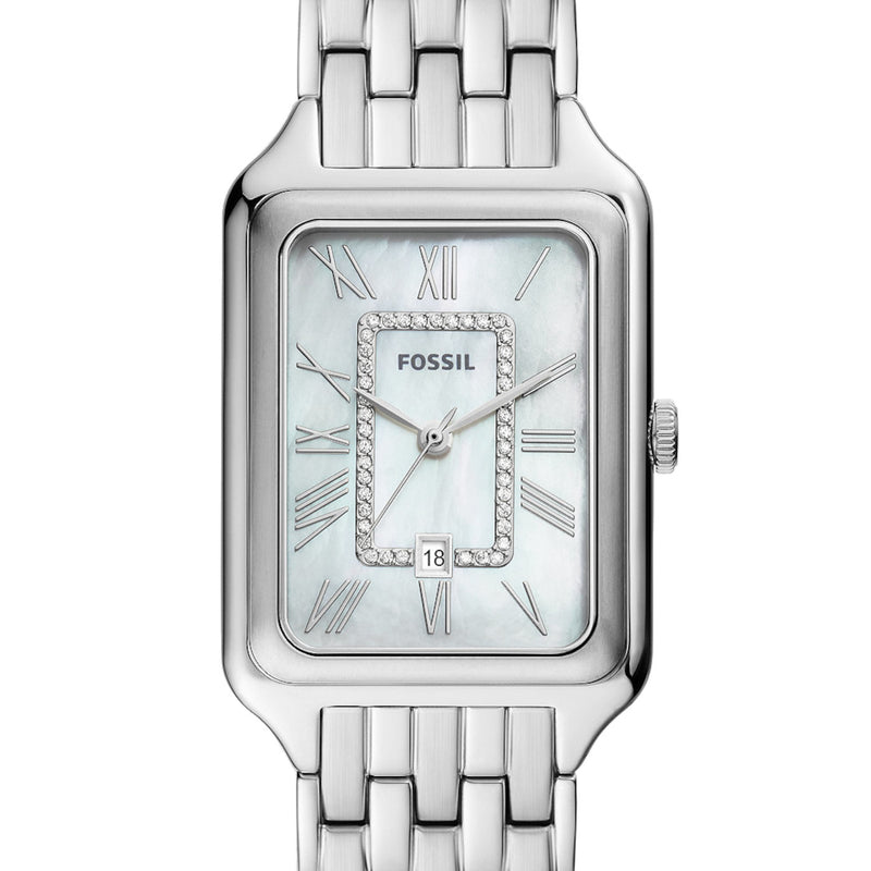 Fossil Raquel Femmes Montre Argent ES5306-zoom-