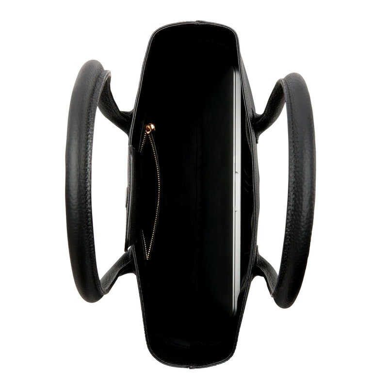 Isabel Bernard Honoré Femmes Cabas Noir IB25022-zoom-