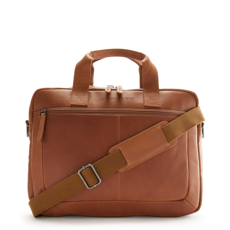 The Chesterfield Brand Calvi  Sac Ordinateur Cognac C40.103331-zoom-