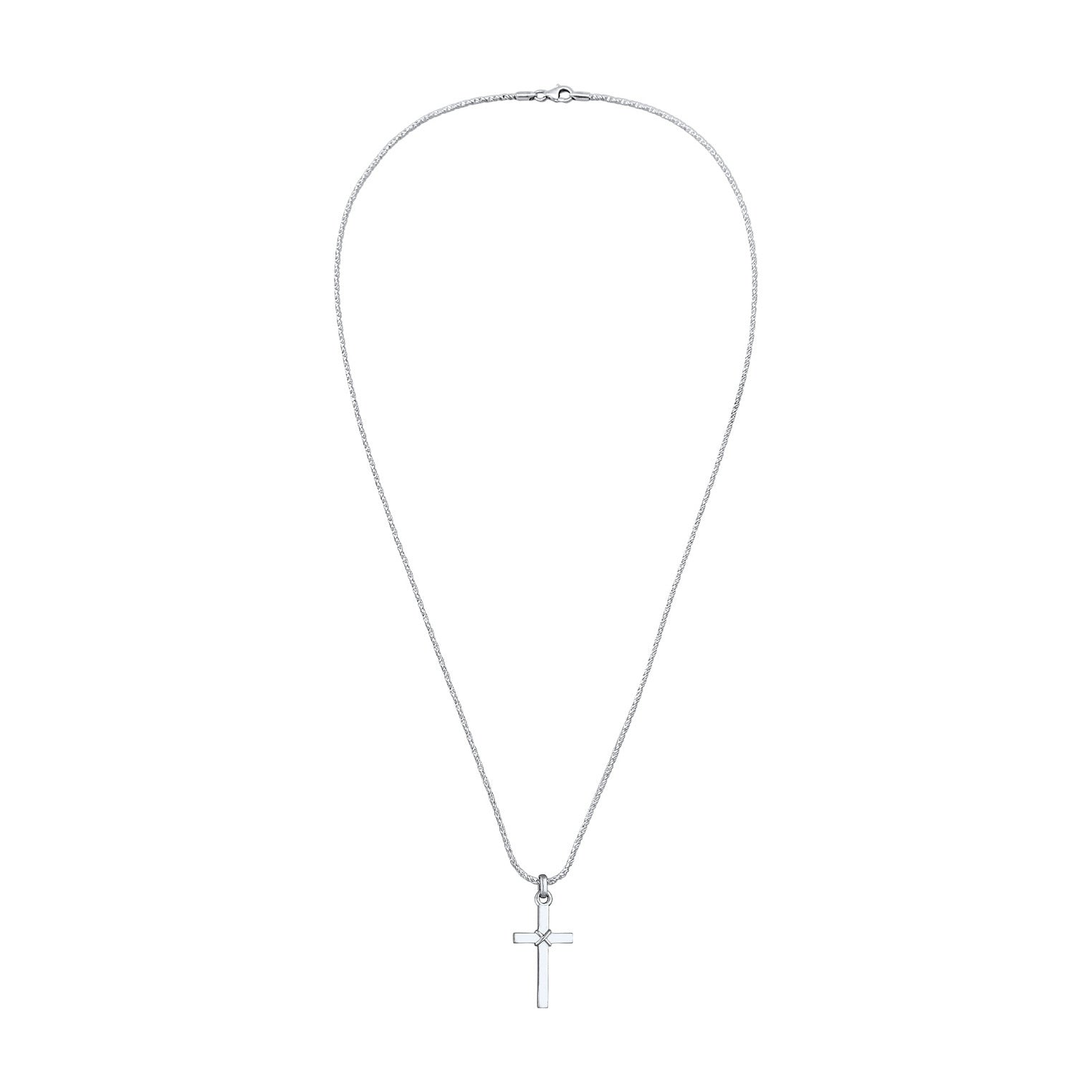 Kuzzoí 925 Sterling Silver Link Chain Necklace 2004-BF-0008062-001