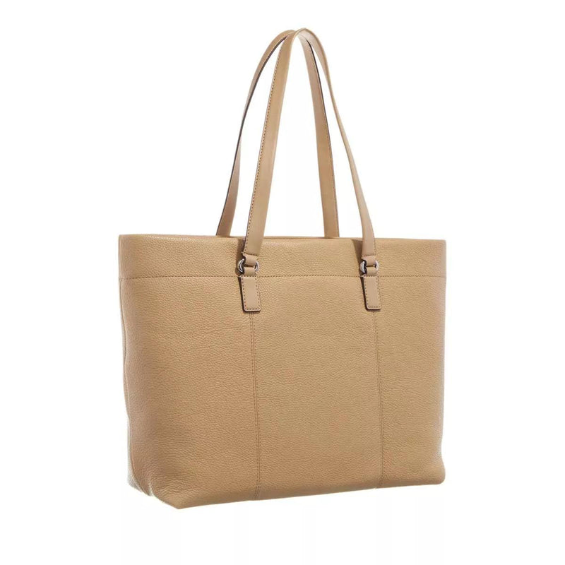 Michael Kors Sac cabas en cuir beige 30R3S04T3L-222-zoom-