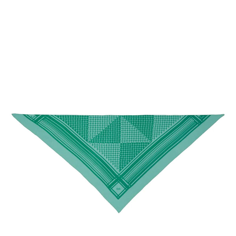 Lala Berlin Green Cashmere Scarf 2001-A0583319-zoom-