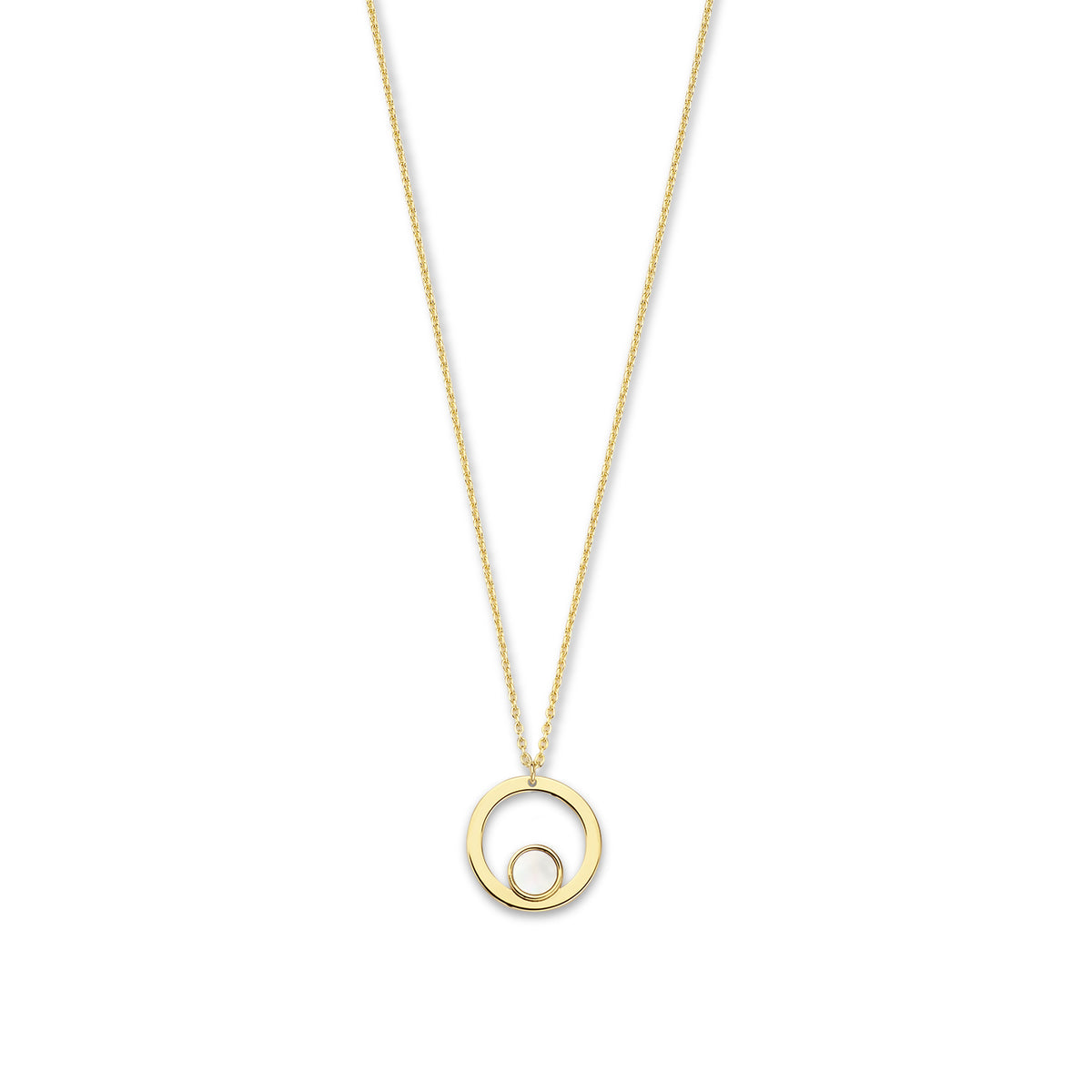 Isabel Bernard Belleville Nova 14 Carat Golden Necklace IB340029 (Length: 40.00-45.00 cm)