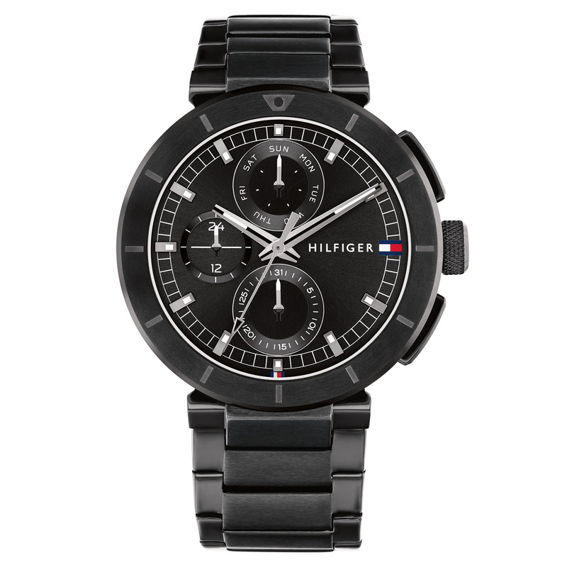 Tommy Hilfiger Hommes Montre Noir TH1792119-zoom-
