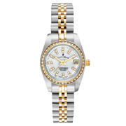 Jacques Du Manoir Inspiration White MOP Women's Watch NROP.08