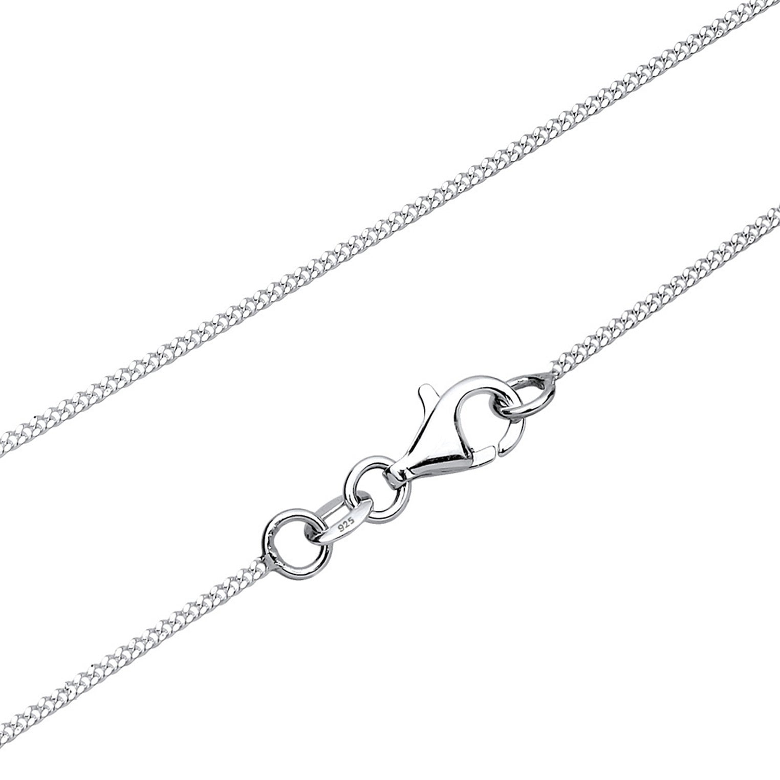 Elli 925 Sterling Silver Pearl Necklace with Diamond (0.04 ct) 2004-BF-0007560-001
