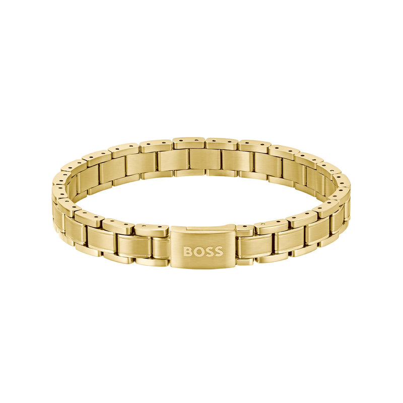 Hugo Boss Metal Links Essential Bracelet Couleur Or HBJ1580711-zoom-