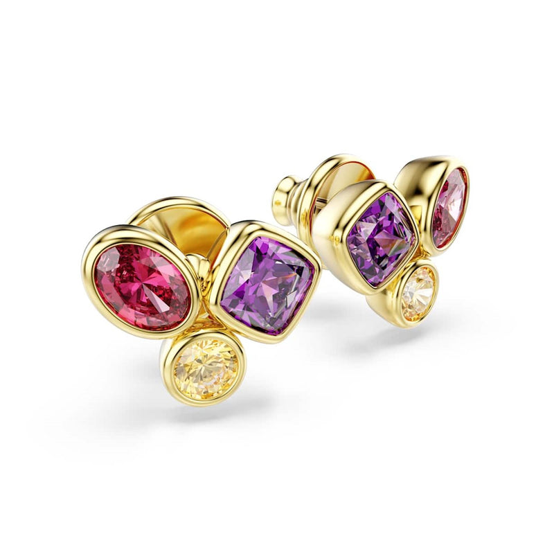 Swarovski Boucles d'oreilles Imber Organic Gold Multicolores 5760019-zoom-