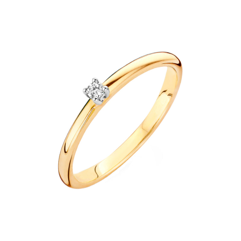 Blush Diamonds Bague Or 14 carats 1600BDI/50-zoom-