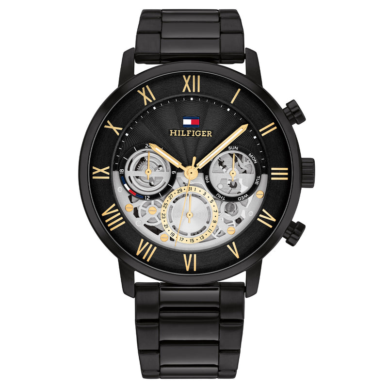 Tommy Hilfiger Montre Homme Noire TH1710706-zoom-
