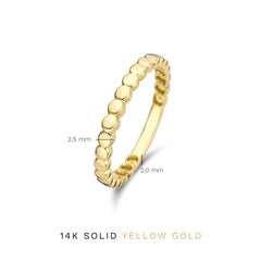 Isabel Bernard Rivoli Zélie 14 Carat Gold Ring IB330067-52 (size: 52)