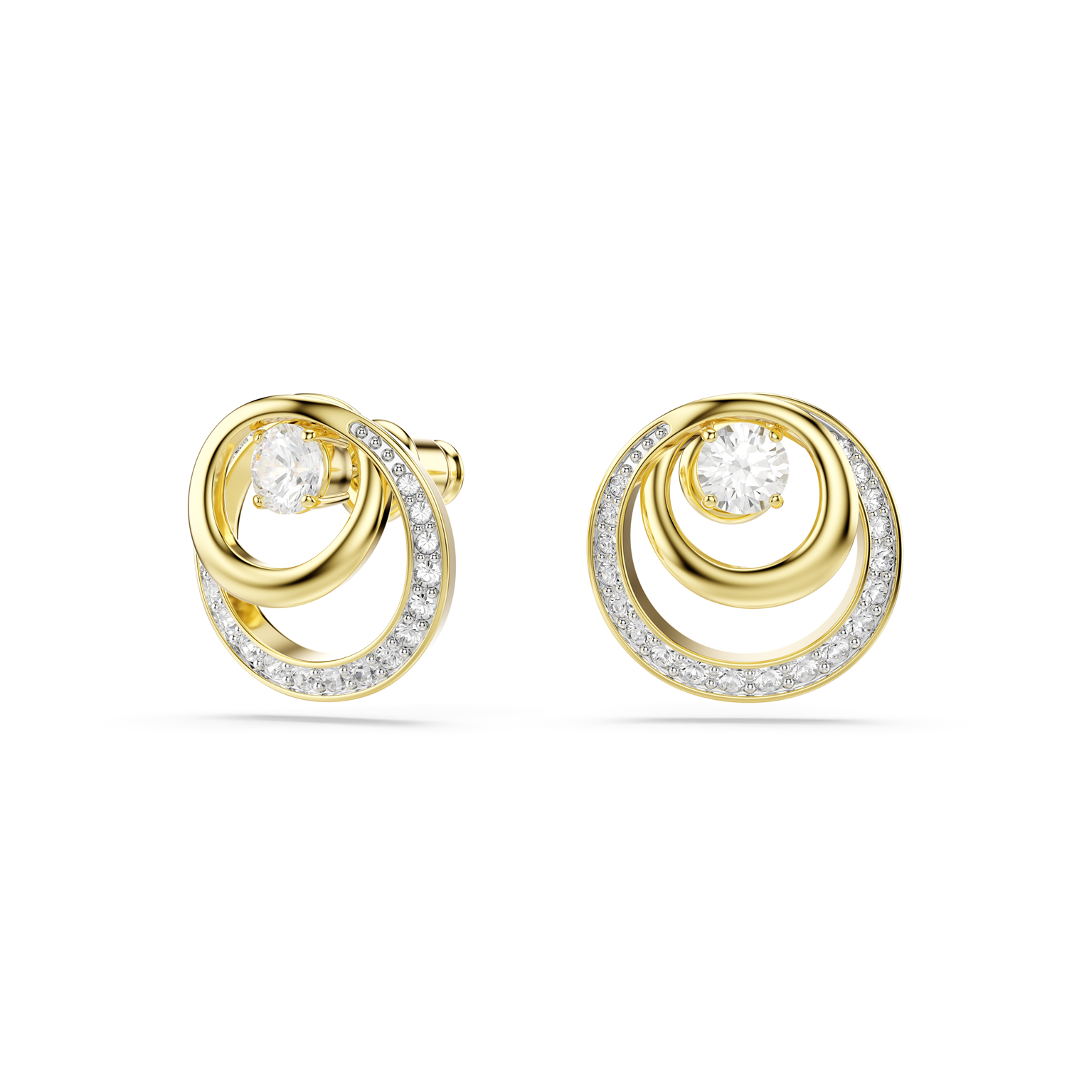 Swarovski Hyperbola Gold Plated Earrings 5740407