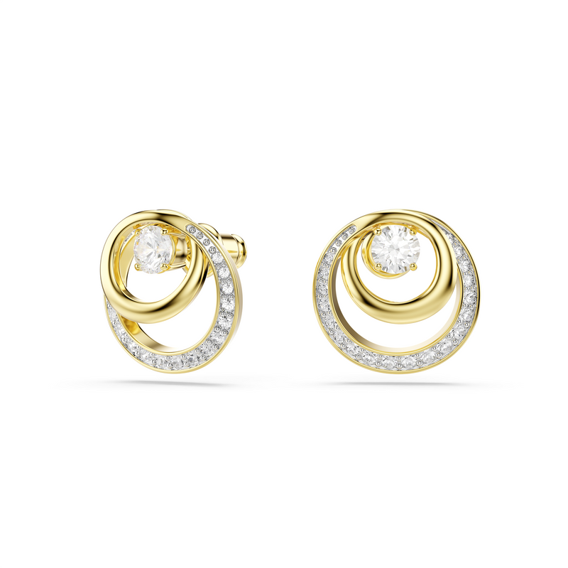 Swarovski Hyperbola Gold Plated Earrings 5740407-zoom-