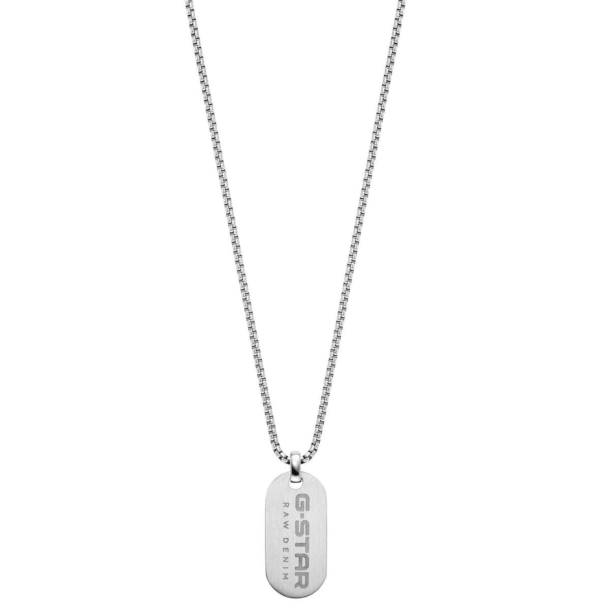 G-STAR ZipPoint Silver Link Necklace GSJ.104.01