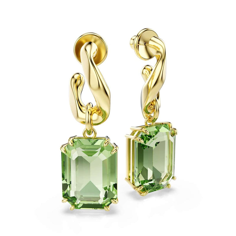 Swarovski Boucles d'oreilles Millenia couleur or 5756151-zoom-
