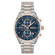 Hugo Boss Grand Prix 40 Montre Homme En Argent HB1514260
