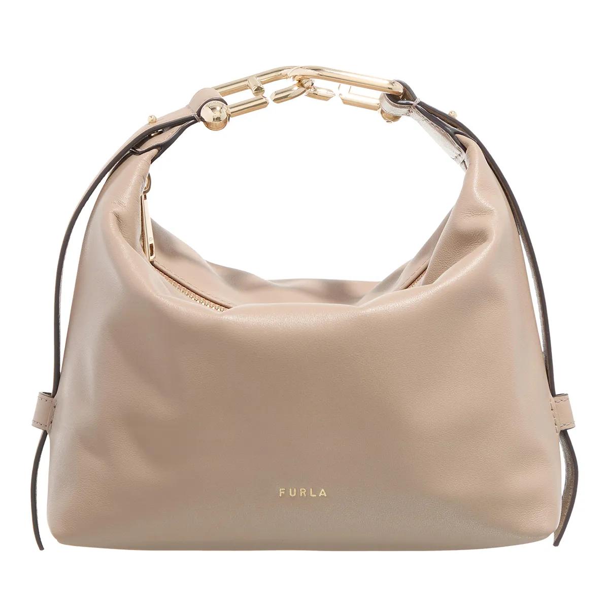 Furla Tonie Grey Leather Hobo bag 2001-A0629293