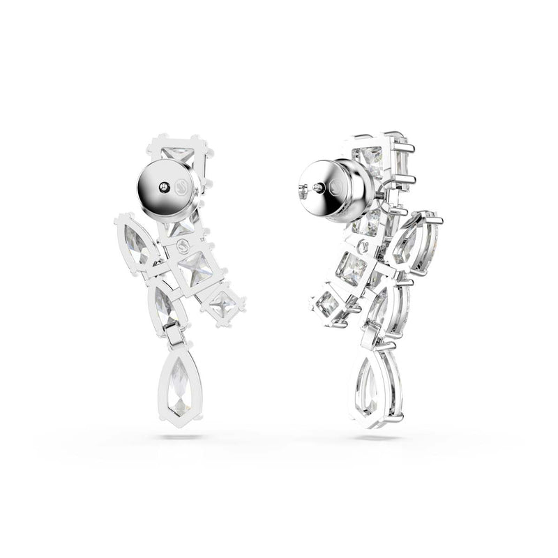 Swarovski Matrix Boucles d'oreilles Argent 5700418-zoom-