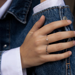 Violet Hamden Sisterhood Stone 925 Sterling Zilveren Ring VH33002-50 (Maat: 50)