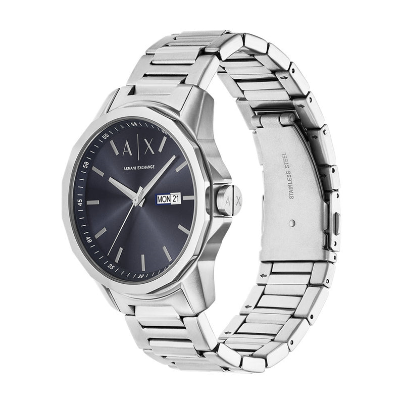 Armani Exchange Montre Homme Bleue AX1767-zoom-