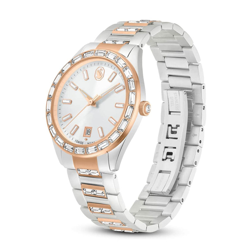 Swarovski Montre femme Matrix multicolore en acier inoxydable 5734663-zoom-