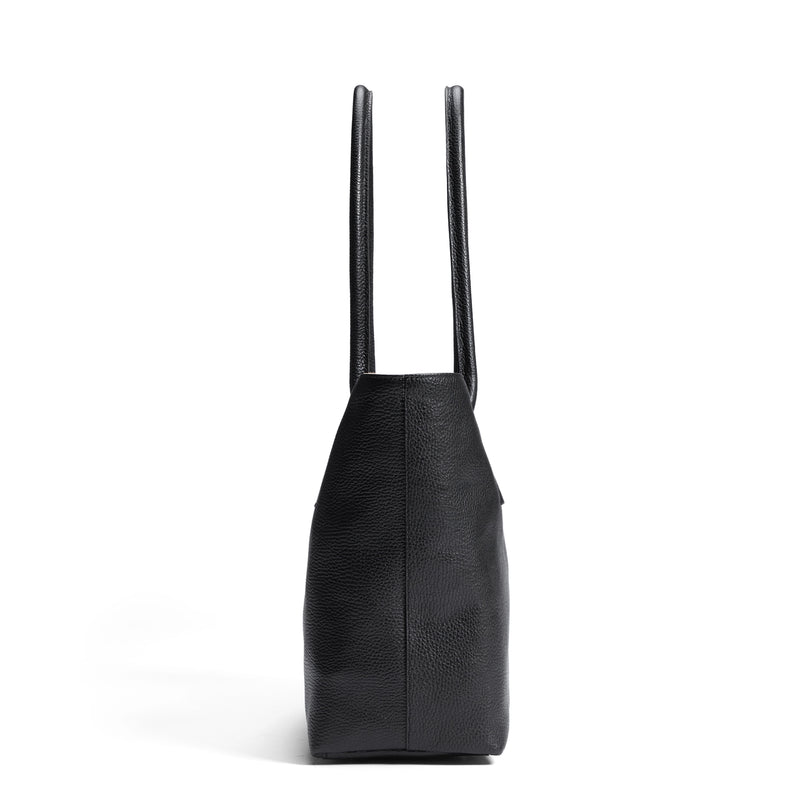 Isabel Bernard Honoré Elin Noir Sac À Épaule En Cuir De Veau IB25111-001-zoom-
