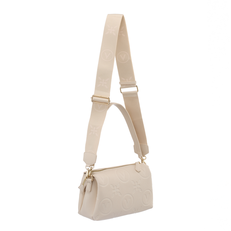 Valentino Bags Samba Re Ecru Shoulder bag VBS8ZG14ECRU-zoom-