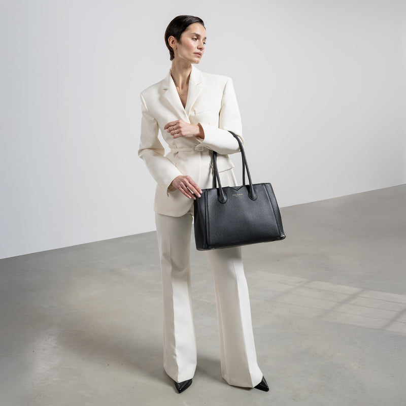 Isabel Bernard Honoré Sac à Main Noir IB25001-zoom-