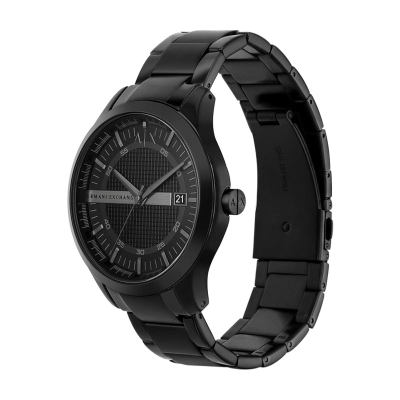 Armani Exchange Hampton Hommes Montre Noir AX2104-zoom-