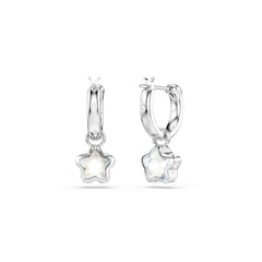 Swarovski Chroma Stars Silver-Tone Earrings 5754172