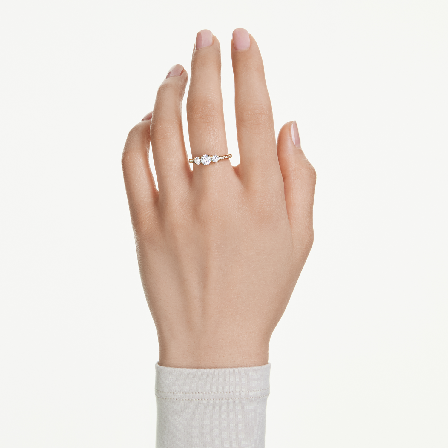 Swarovski Stilla Gold Coloured Ring 5723295