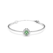 Swarovski Bracelet Una Sparkling DC argenté avec accents verts 5757791