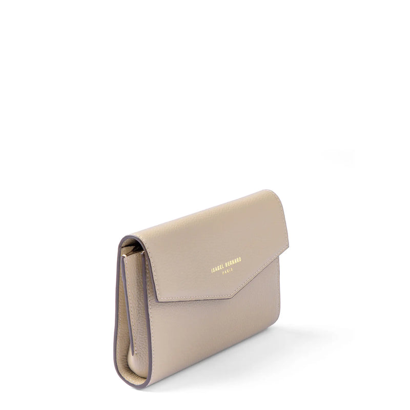 Isabel Bernard Honoré Lina Pochette Beige Avec Chaîne D’Épaule Amovible IB21135-072-zoom-