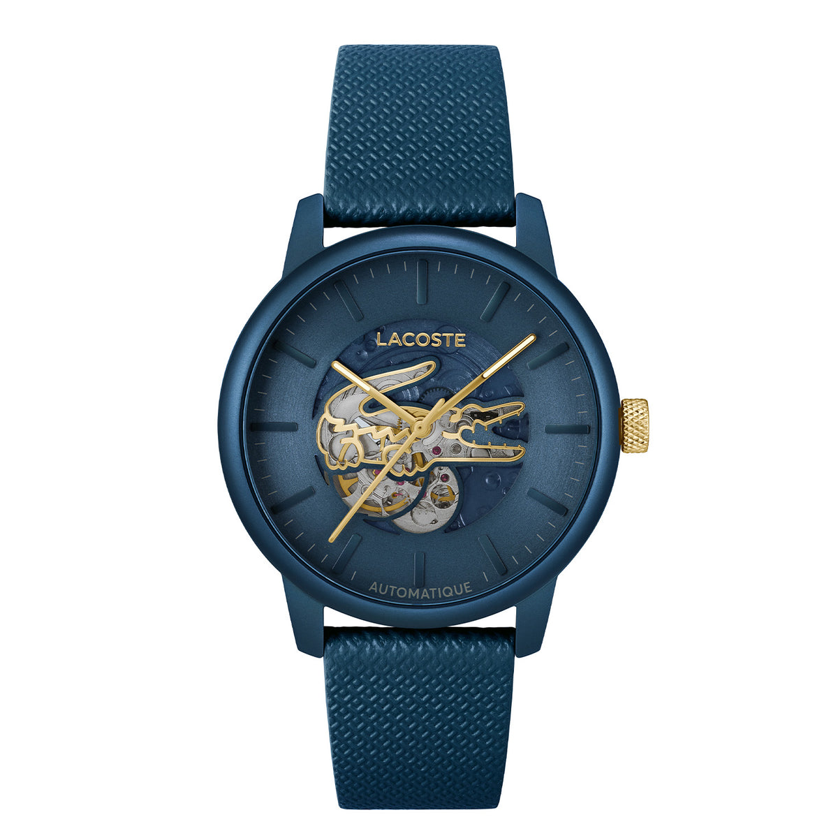 Lacoste LACOSTE.12.12 AUTOMATIQUE Blauw Heren Horloge 2002-LC2011385