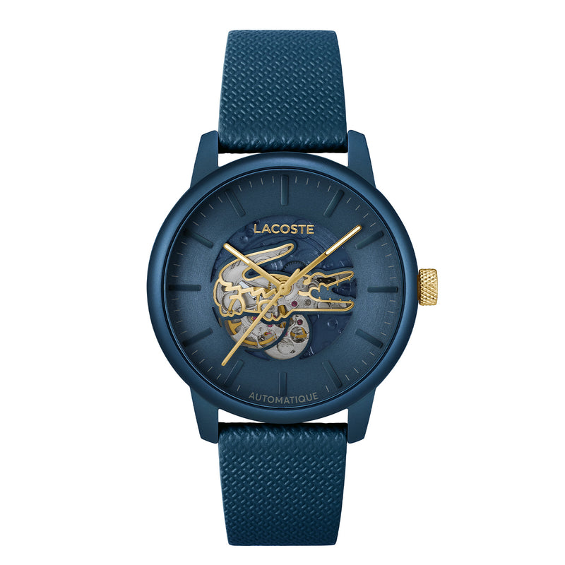 Lacoste LACOSTE.12.12 AUTOMATIQUE Blauw Heren Horloge 2002-LC2011385-zoom-