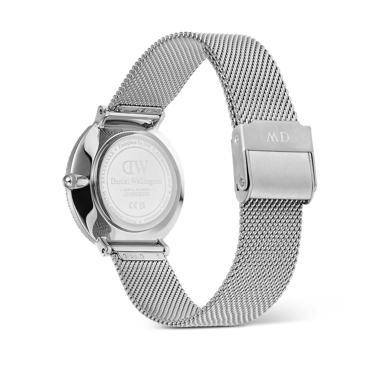 Daniel Wellington Crystalline Bezel Arctic Blu Mop Montre Femme DW00100825-zoom-