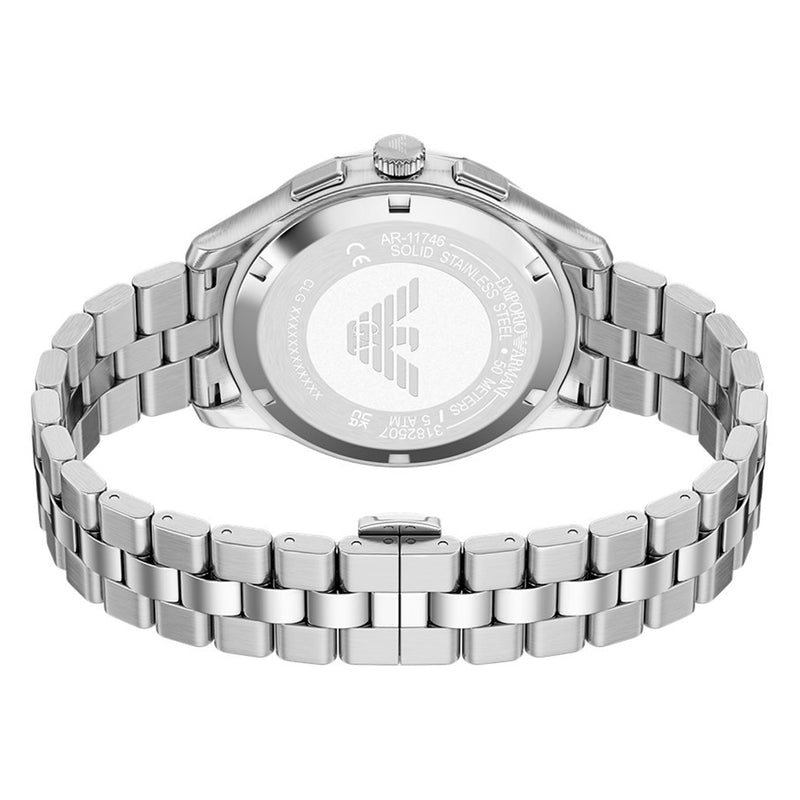 Emporio Armani Round Green Dial Watch AR11746-zoom-