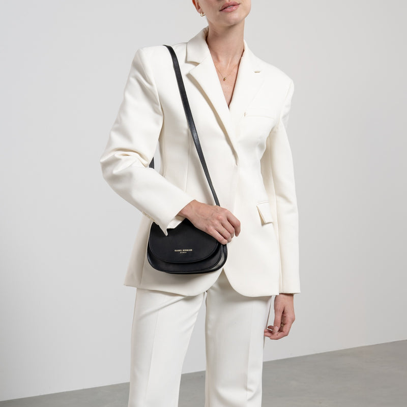 Isabel Bernard Montmartre Sac Besace Noir IB21110-zoom-