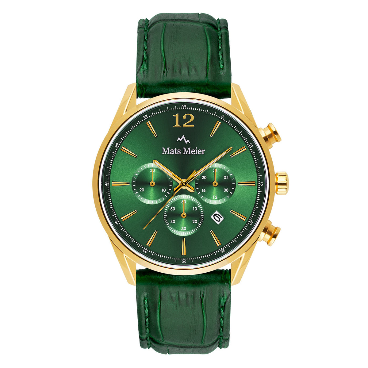 Mats Meier Grand Cornier Chrono Green Watch MM00122