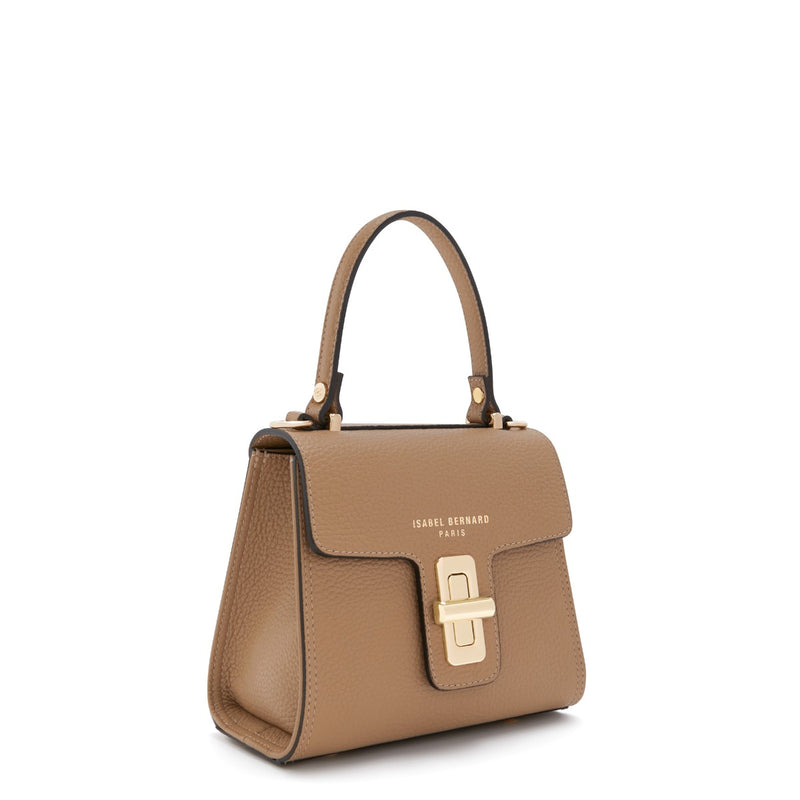 Isabel Bernard Femme Forte Sac à Main Beige IB21126-072-zoom-