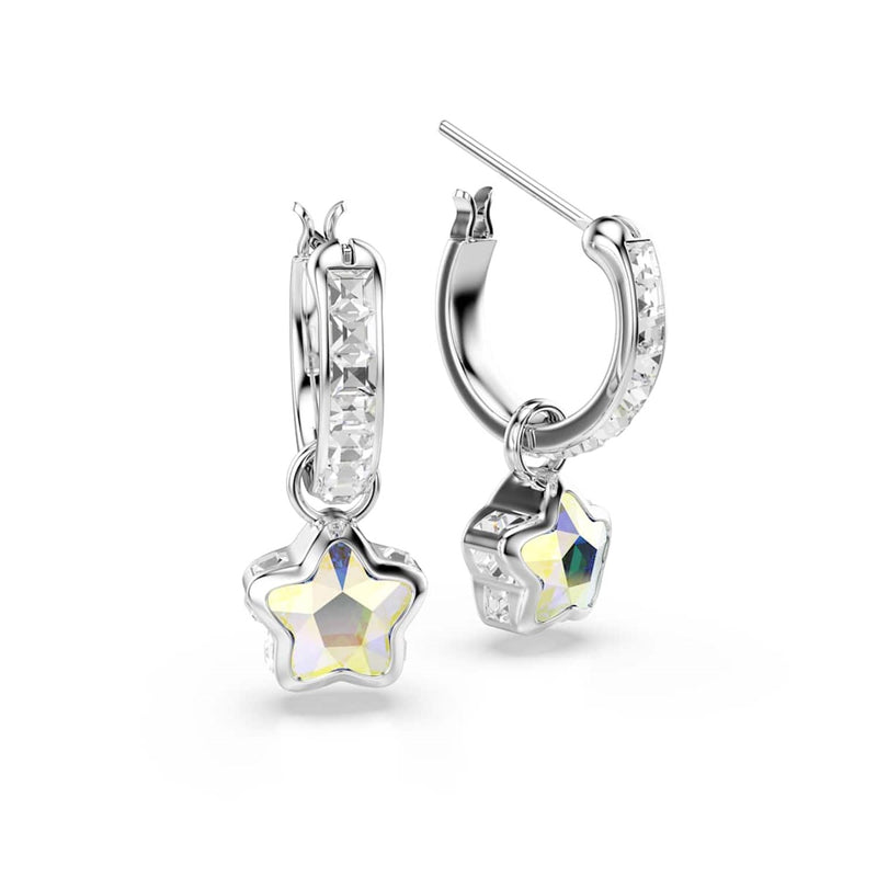 Swarovski Boucles d'oreilles Chroma Stars argentées 5754172-zoom-