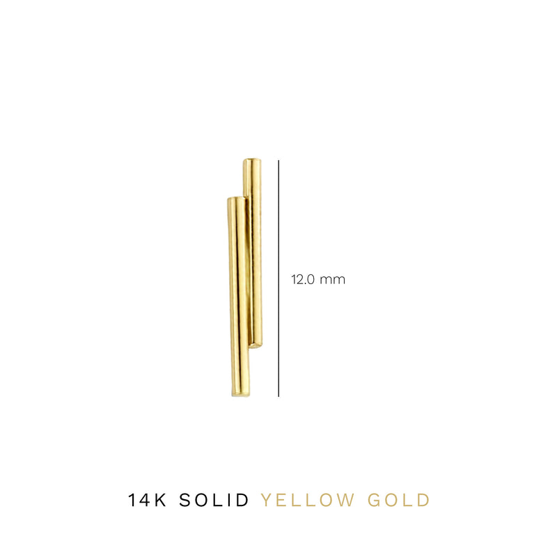 Isabel Bernard Le Marais Boucles d'oreilles Or 14 carats IB360058-zoom-