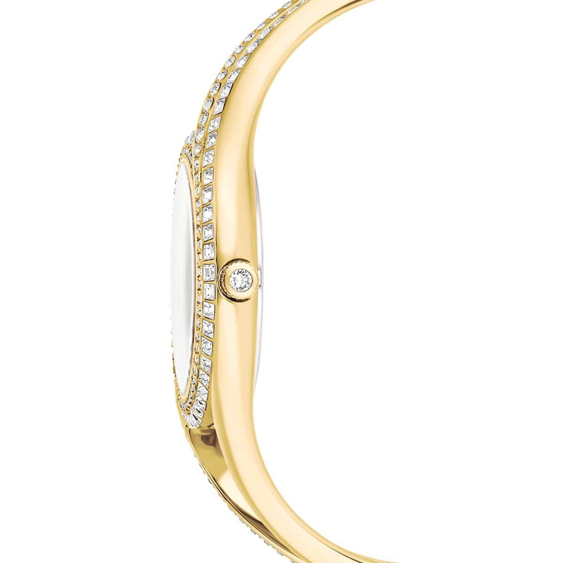 Swarovski Montre Hyperbola couleur or avec cadran blanc 5754534-zoom-