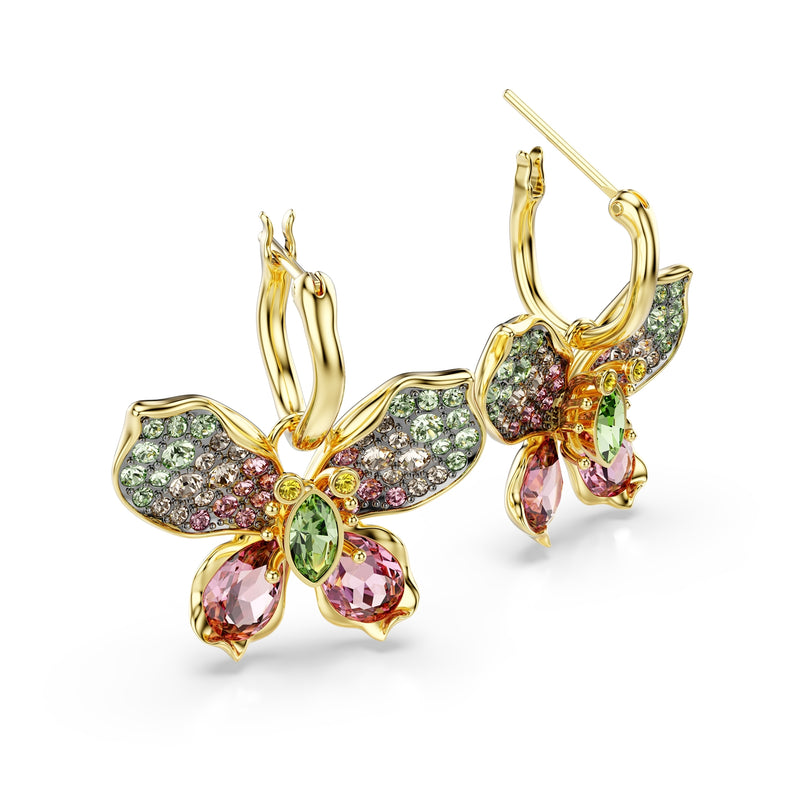Swarovski Idylli Boucles d'oreilles papillon multicolores Idylli 5709953-zoom-