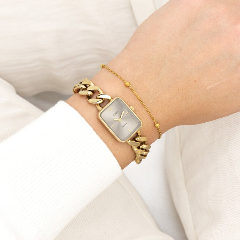 OOZOO Vintage Femmes Montre Or C20363-zoom-