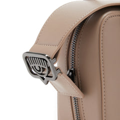 Chiara Ferragni Eyelike Brown Crossbody Bag 75SB4BBC-ZS517-706