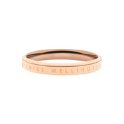 Daniel Wellington Classic Unisexe Bague Or rose DW00400015