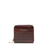 Isabel Bernard Honoré Femmes Portefeuille Zippé Marron IB23106