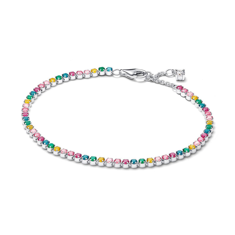 Pandora Timeless Bracelet Tennis Arc-En-Ciel 593927C03-zoom-