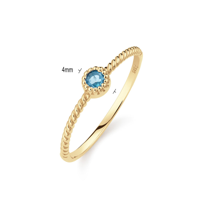Jackie Gold Grimaldi London Bague En Or 14 Carats 585 JKR25.512-52-zoom-